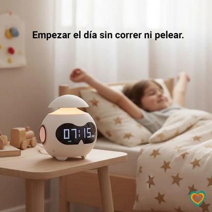 MiniManas · LUMI  | El reloj con luz nocturna que organiza las noches de tu familia